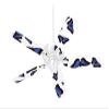 Butterflies Blue - Ceiling Fan Skin Kit fits most 42 inch fans (FAN and BLADES SOLD SEPARATELY) view 1