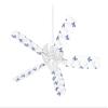 Pastel Butterflies Blue on White - Ceiling Fan Skin Kit fits most 42 inch fans (FAN and BLADES SOLD SEPARATELY) view 1