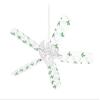 Pastel Butterflies Green on White - Ceiling Fan Skin Kit fits most 42 inch fans (FAN and BLADES SOLD SEPARATELY) view 1