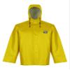 Viking Men's Journeyman Waterproof and Windproof PVC/Polyester Chemical Resistant Jacket with Attached Hood, Yellow - XL view 1