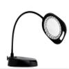 Daylight Company LED Floor Lamp and Table Lamp, Standing Lamp for Living Room, Bedroom, Salon, Office, Touch Control, Flexible Arm, Sleek Design, Multipurpose, Magnifier Lamp, Black view 2