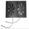 Coolerguys Programmable Thermostat Cooling Kit for Cabinets, AV, and Components (Metal, Dual 120mm) view 1