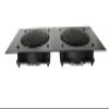 Coolerguys Programmable Thermostat Cooling Kit for Cabinets, AV, and Components (Metal, Dual 120mm) view 2