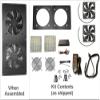 Coolerguys Programmable Thermostat Cooling Kit for Cabinets, AV, and Components (Metal, Dual 120mm) view 4