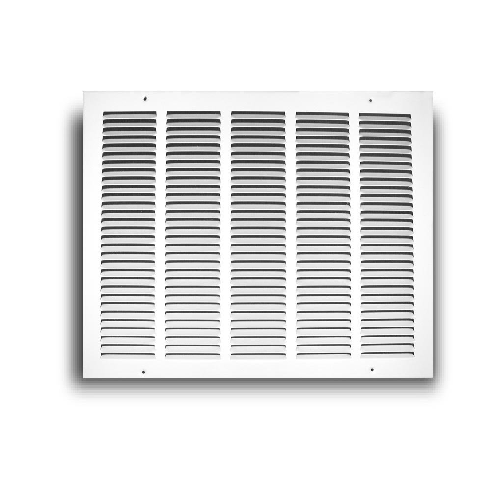 Truaire C170 10X04(Duct Opening Measurements) Return Air Grille 10-Inch by 4-Inch Sidewall or Ceiling Return Air Grille, White
