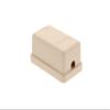Networx Keystone Jack Surface Mount Boxes (1 Port, Ivory) view 2