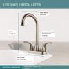 Peerless Tunbridge 2-Handle Bar-Prep Kitchen Sink Faucet, Stainless P288LF-SS view 3