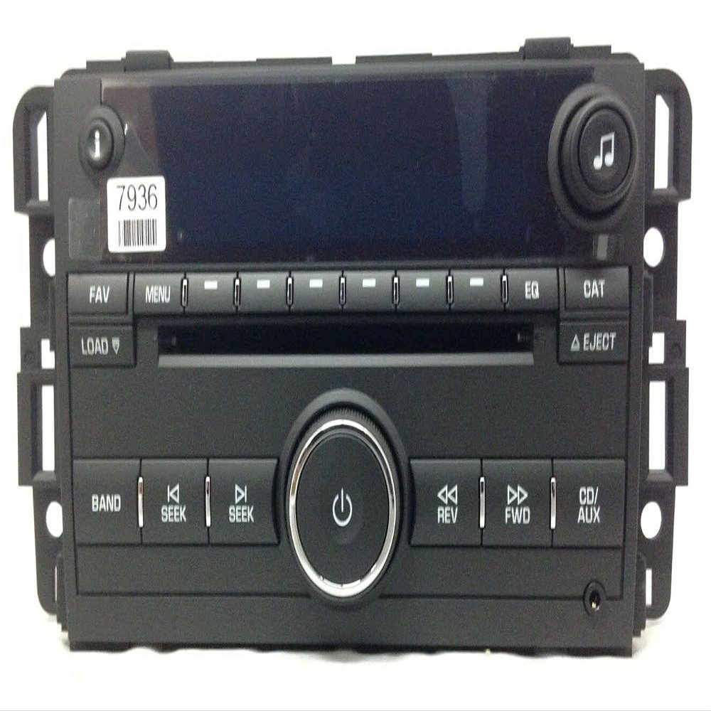 GM Genuine Parts 25917936 AM/FM Stereo, Clock, and CD Player Radio