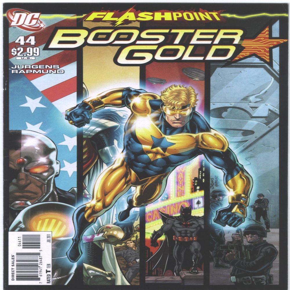 Booster Gold #44, Flashpoint Crossover (Booster Gold, #44)