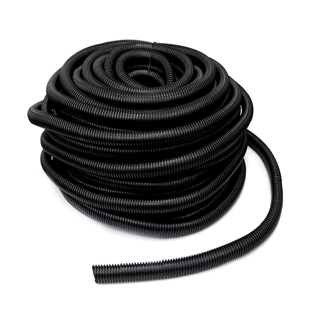 Black Split Loom, 1/2" (100 ft.)