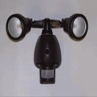 Hi DEF LED FloodLight Self Recording Spy Camera