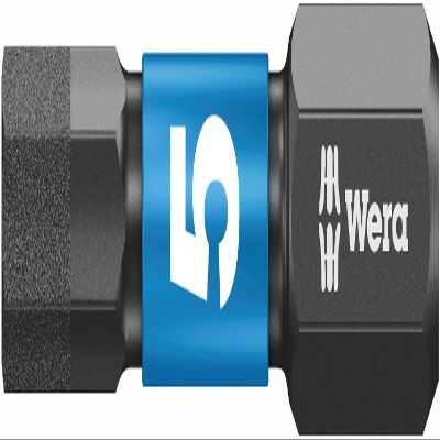 Wera 05073905001 840/1 Imp Dc Hex-Plus Sw 5.0 X 25 Mm Sb Bits For Hex Socket Screws, Impact