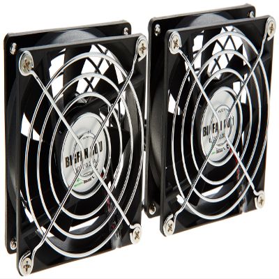 Timely TIMELY Dual USB Fan BIGFAN80U for Men Stereo BIGFAN80U-STEREO