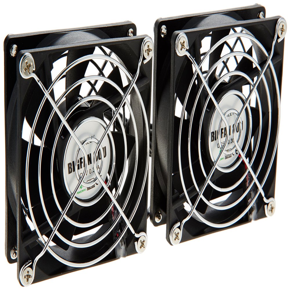 Timely TIMELY Dual USB Fan BIGFAN80U for Men Stereo BIGFAN80U-STEREO