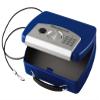 SentrySafe Small Blue Safe with Digital Keypad, Lock Box for Dorm or Travel can Store Money, Jewelry, Passports, 0.08 Cubic Feet, Exterior: 2.9 x 10 x 7.9 inches, P008EBLU view 2