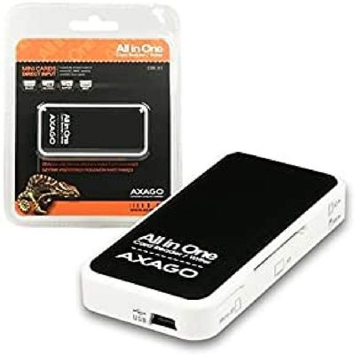 Axago CRE x1- (USB Interface 0-40 Degree c-10-85 75 x 36 x 26 x 12 mm 125 g 25 x 25 mm)