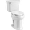 KOHLER K-4774-96 Brevia Elongated Toilet Seat with Quick-Release Hinges And Quick-Attach Hardware For Easy Clean, Biscuit view 4
