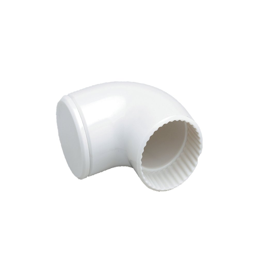 Homecraft Grab Rail System Fluted 90 Elbow, Used for Connecting Fluted Bars Together Around Edge Walls, Create Custom Design for Bathroom Safety and Balance Aid, (Eligible for VAT Relief in the UK)
