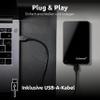 500GB Intenso USB3.0 Memory Case 2.5-inch Slim Portable Hard Drive view 3