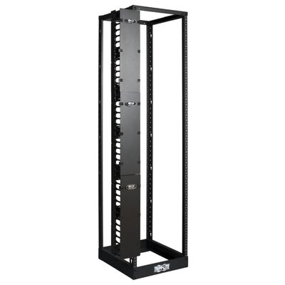TRIPP LITE SRCABLEVRT6 Vertical Cable Manager for Open Frame Rack 6-Inch Wide - 6 Feet