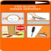 16 Gliders of Hard Rubber with Screw, Black, 24 mm view 2