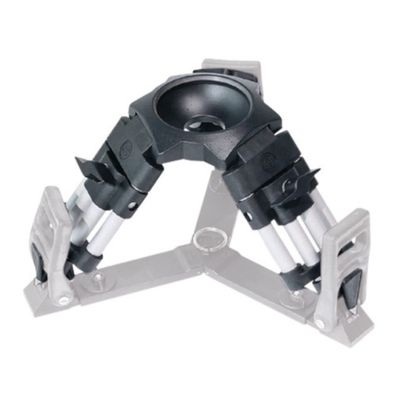Sachtler DA 100 K Short Single Extension Dural Aluminum Tripod Legs with a 100mm Bowl, Maximum Load 88 lbs.
