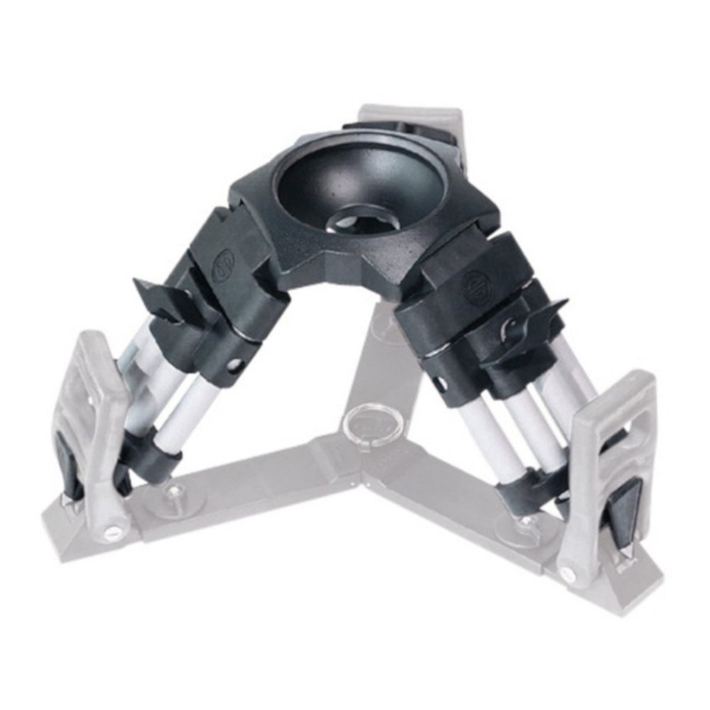 Sachtler DA 100 K Short Single Extension Dural Aluminum Tripod Legs with a 100mm Bowl, Maximum Load 88 lbs.