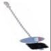 Commercial Floor Drain Cleaning Brush with Splash Guard for 3" and 4" drains