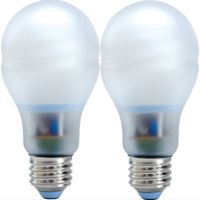 GE 64166 20-Watt 1050-Lumen Bright from the Start CFL Light Bulb, Reveal, 2-Pack