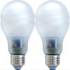 GE 64166 20-Watt 1050-Lumen Bright from the Start CFL Light Bulb, Reveal, 2-Pack view 1