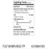 GE 64166 20-Watt 1050-Lumen Bright from the Start CFL Light Bulb, Reveal, 2-Pack view 2