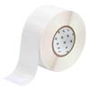 Brady THT-7-7546-3 2.75" Width x 1.25" Height, B-7546 Tamper Evident Polyester, Gloss Finish White Thermal Transfer Printable Label (3000 per Roll) view 1