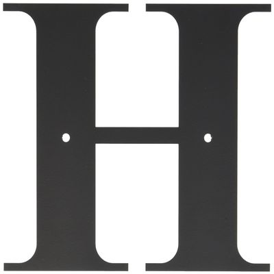 6.69 Inch Letter H Small