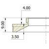 Omegon Adapter T2 Male to c-Mount Male view 2