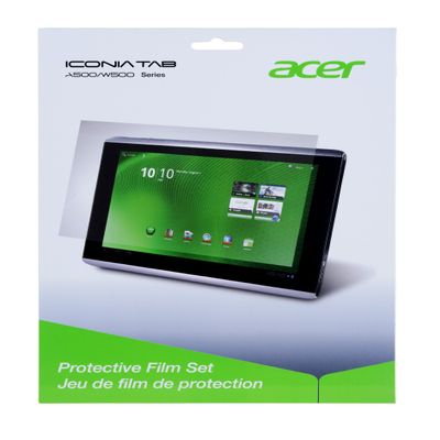 Anti-Glare Protection Film - Schutzfolien-Kit - fr ICONIA Tab A500, A500-10S16, A500-10S32, A500-16, A500-64
