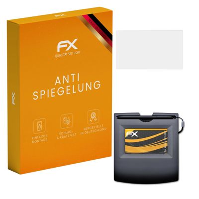 atFoliX Screen Protector compatible with Wacom STU-520 Screen Protection Film, anti-reflective and shock-absorbing FX Protector Film (2X)