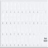 KOREAN KEYBOARD LABELS LAYOUT with WHITE LETTERING ON TRANSPARENT BACKGROUND view 2