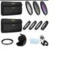 67mm Lens Filter Kit For Canon SX40 HS SX50 HS, SX60 HS, SX520 HS, SX530 HS, SX540 HS Digital Camera Includes Filter Adapter (Replaces FA-DC67A) + Close Up Lens Kit Includes +1 +2 +4 +10 + 3pc Filter Kit + More view 1