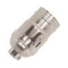 Satco 81021-1/8 IPS Cap Nickel 3 Way 2 Circuit Keyless Socket (80-1021) view 1