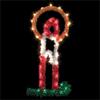 Vickerman 4' Metallic Candle Halo Commercial Pole Decoration with 40 LED Lights. view 1
