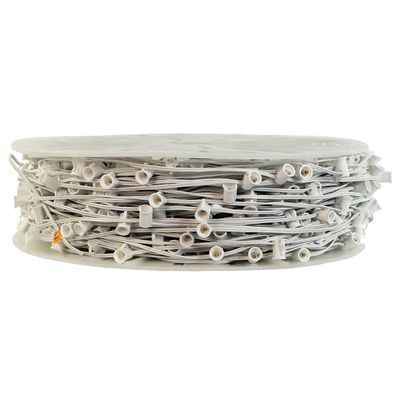 Vickerman V471945 C7 SPT1 18 Gauge Socket with 12" Spacing, White