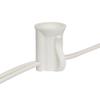 Vickerman V471945 C7 SPT1 18 Gauge Socket with 12" Spacing, White view 2