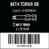 867/4 Z TX 10 X 50 MM SB BITS TORX SOCKET SCREWS (2 pcs) view 2