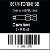 867/4 Z TX 15 X 50 MM SB BITS TORX SOCKET SCREWS (2 pcs) view 2