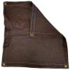 6 Ft. x 20 Ft. Brown Privacy Shade Mesh Tarp view 1