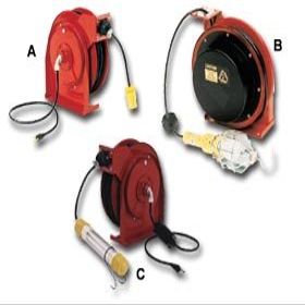 50 ft. 16/3 Extension Cord Reel 13.0 A Amps 1 Outlets 120V AC Voltage