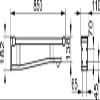 Keuco SK Griff WC Plan Care 34903 re mit Funk Ausl.SIL eloxiert/schwarzgrau 85cm 34903171837 view 3