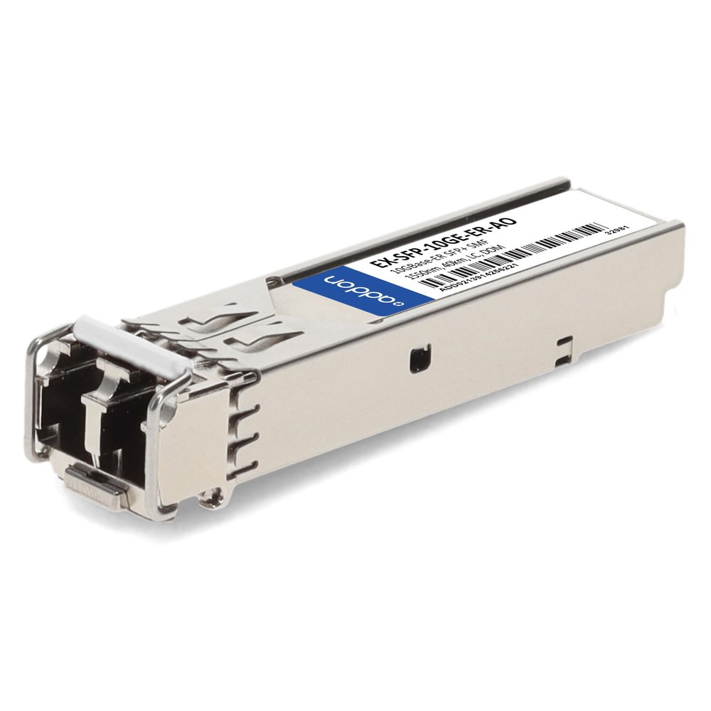Add-onputer Peripherals, L EX-SFP-10GE-ER-AO Juniper Networks SFP Plus Transceiver Provides 10GBase-ER