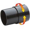 Dust Right Swivel Hose Adapter for Shop Vacuums view 1