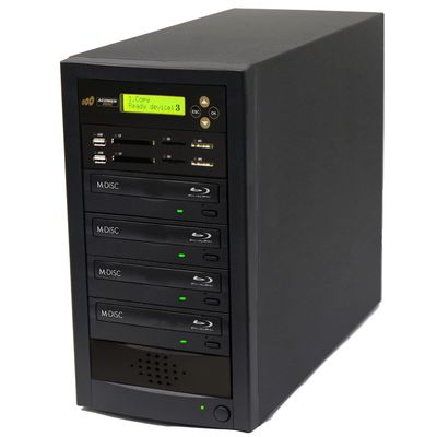 Acumen Disc 1 to 3 Crossover Blu-Ray DVD Duplicator & Bi-Directional Multimedia Flash Memory Copier (CF SD MS USB) / Converter - Disc to Media